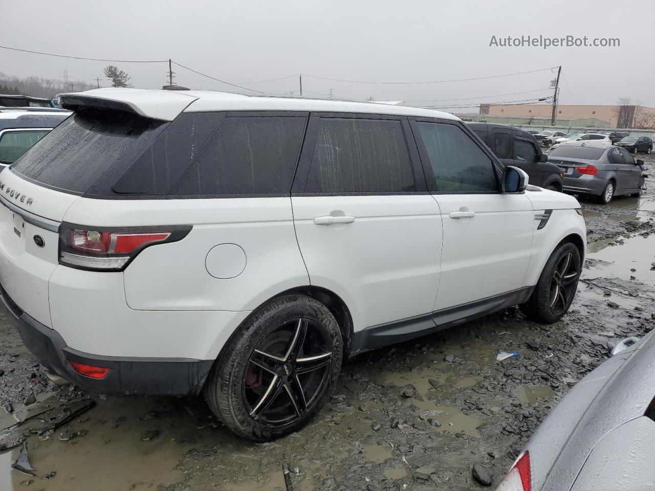 2014 Land Rover Range Rover Sport Hse White vin: SALWR2WF9EA373748