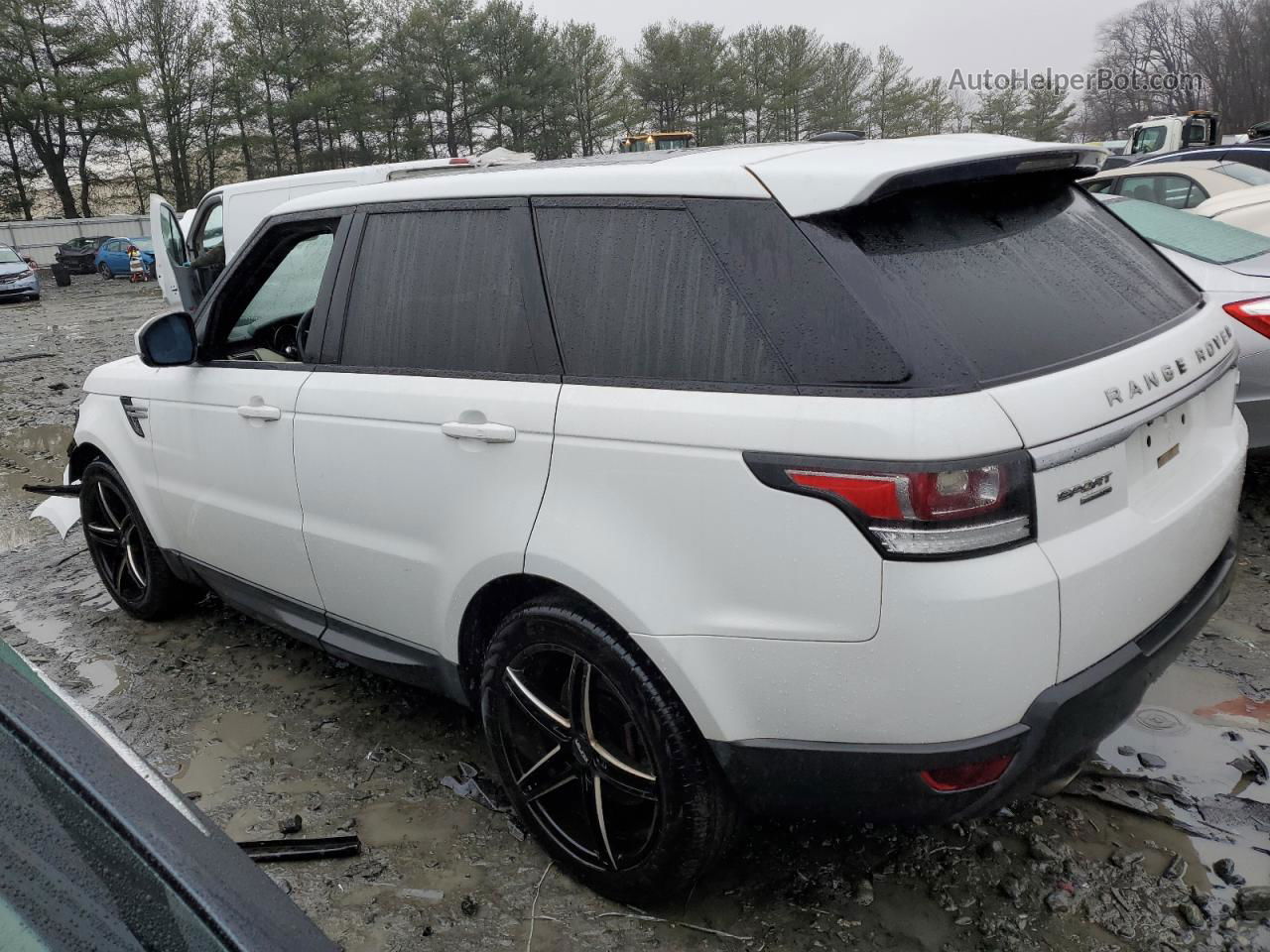 2014 Land Rover Range Rover Sport Hse White vin: SALWR2WF9EA373748