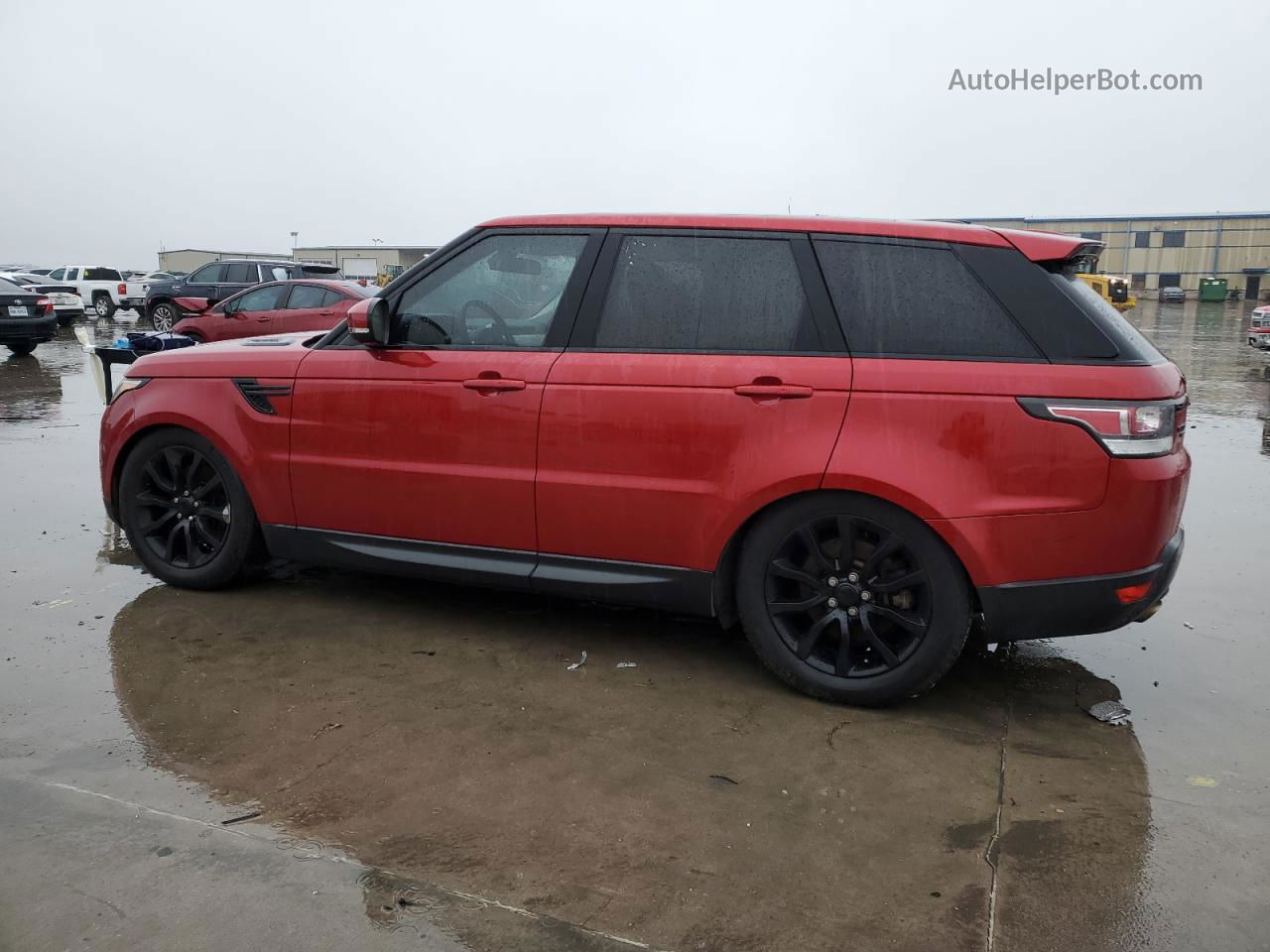 2014 Land Rover Range Rover Sport Hse Red vin: SALWR2WF9EA600954