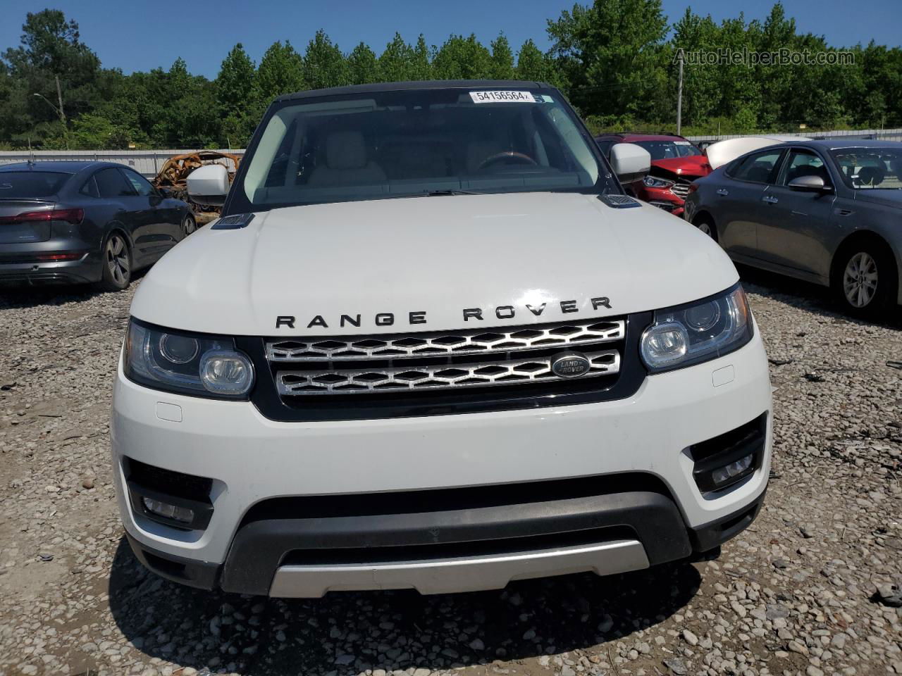 2014 Land Rover Range Rover Sport Hse White vin: SALWR2WFXEA337051