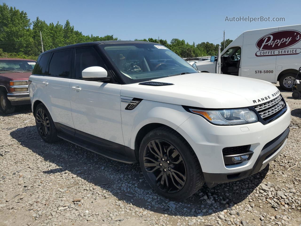 2014 Land Rover Range Rover Sport Hse White vin: SALWR2WFXEA337051