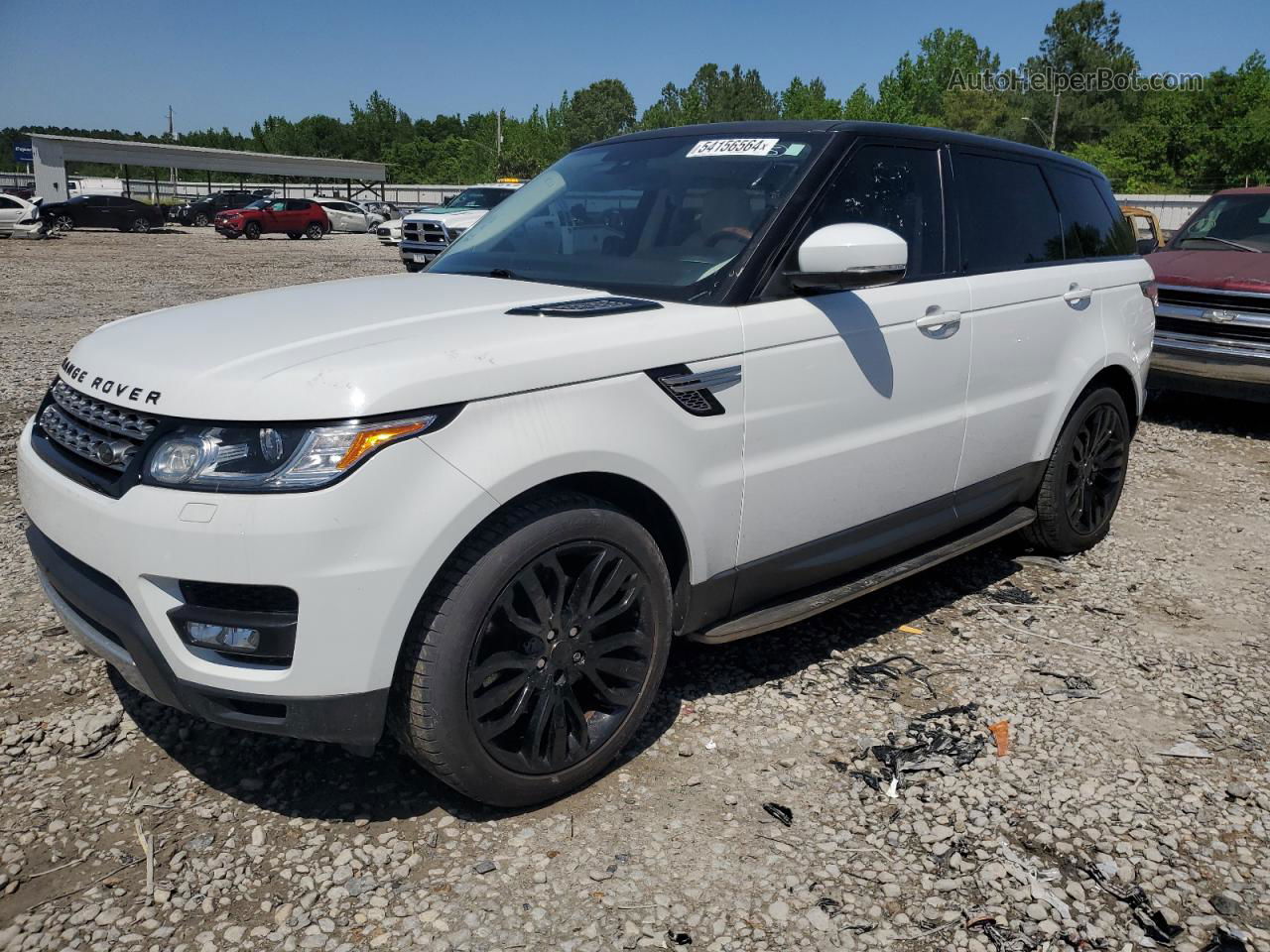 2014 Land Rover Range Rover Sport Hse White vin: SALWR2WFXEA337051