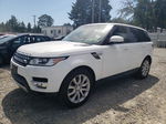 2014 Land Rover Range Rover Sport Hse White vin: SALWR2WFXEA338930