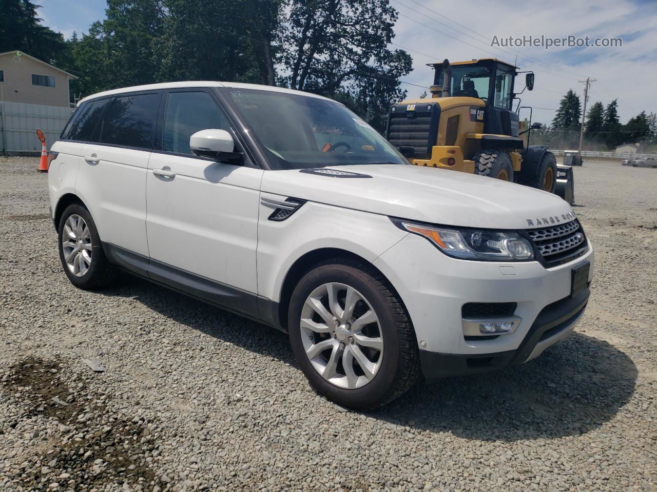 2014 Land Rover Range Rover Sport Hse White vin: SALWR2WFXEA338930