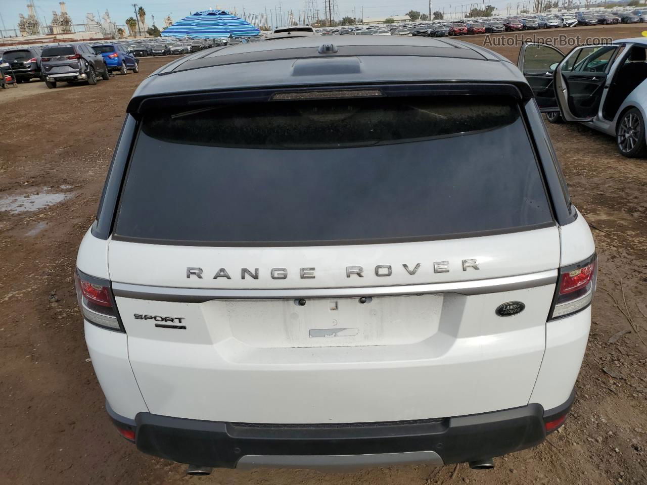 2014 Land Rover Range Rover Sport Hse White vin: SALWR2WFXEA352116