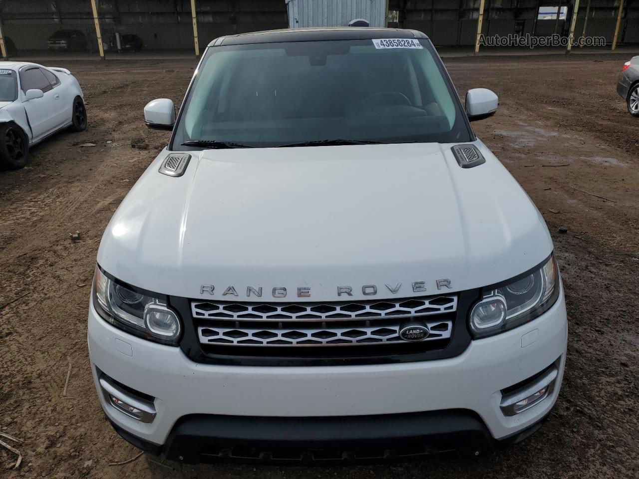 2014 Land Rover Range Rover Sport Hse White vin: SALWR2WFXEA352116