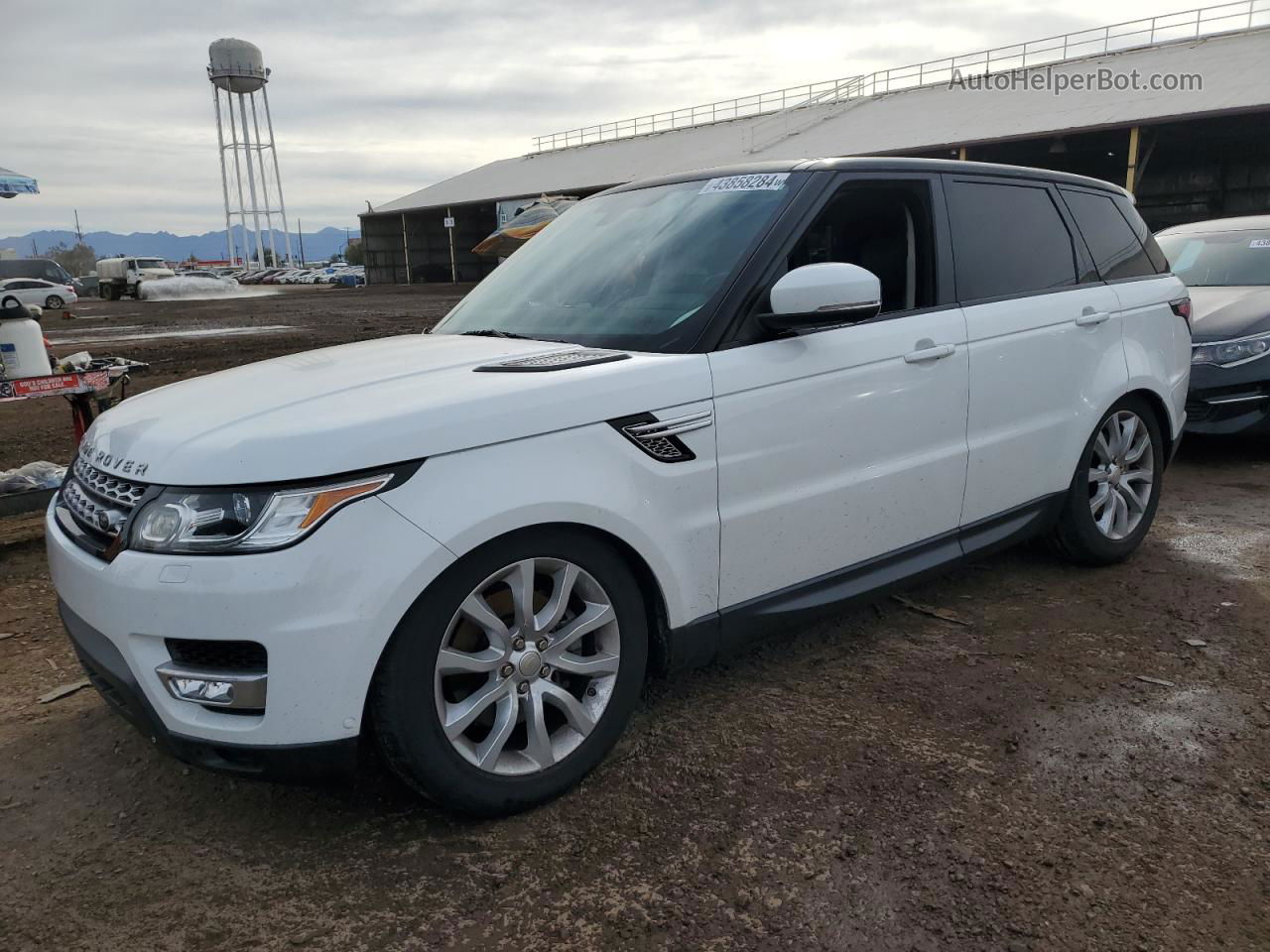 2014 Land Rover Range Rover Sport Hse White vin: SALWR2WFXEA352116