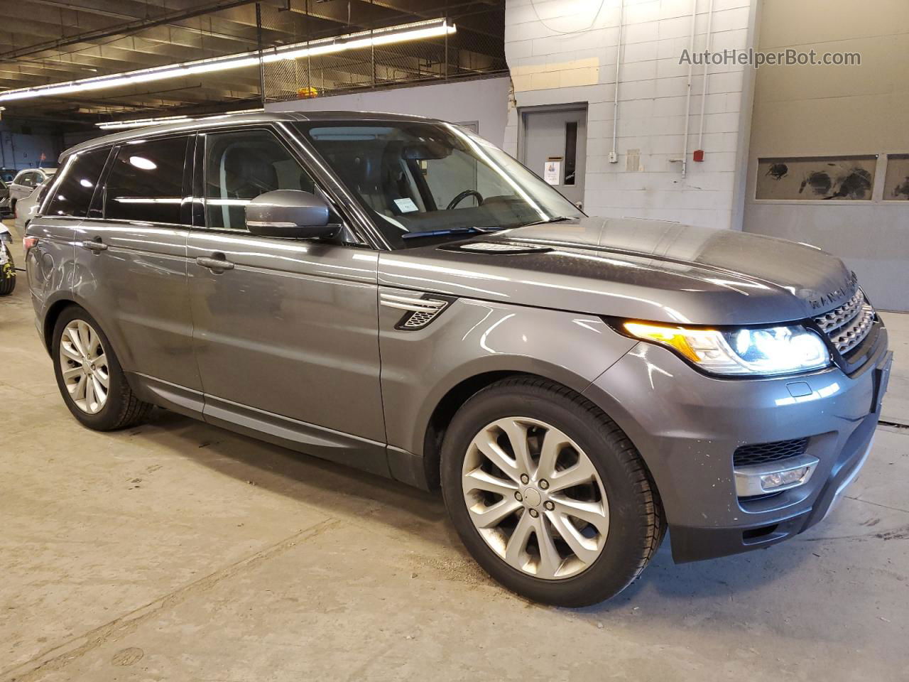 2014 Land Rover Range Rover Sport Hse Gray vin: SALWR2WFXEA356571