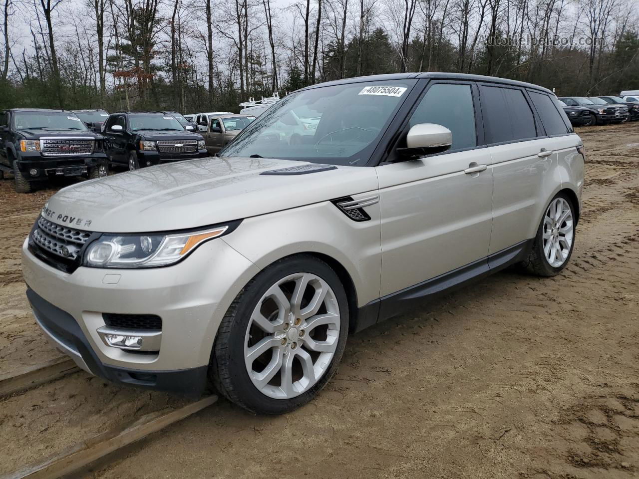 2014 Land Rover Range Rover Sport Hse Серебряный vin: SALWR2WFXEA365044