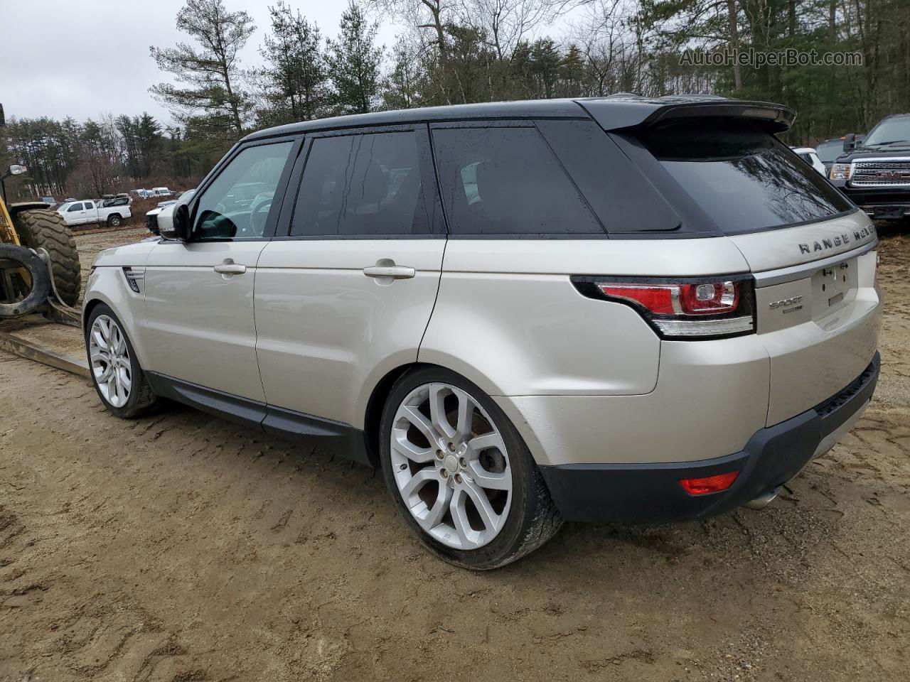 2014 Land Rover Range Rover Sport Hse Silver vin: SALWR2WFXEA365044