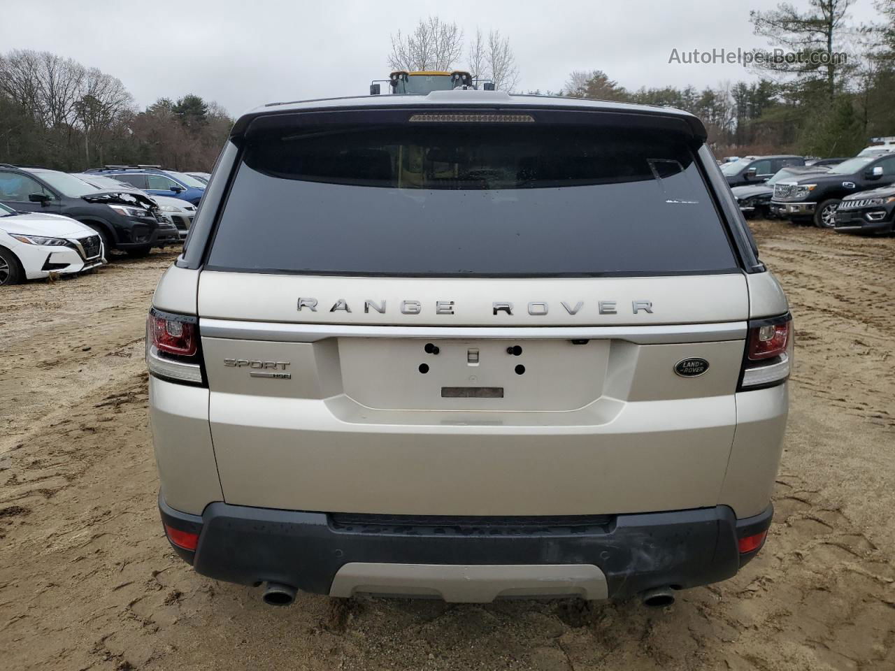 2014 Land Rover Range Rover Sport Hse Silver vin: SALWR2WFXEA365044