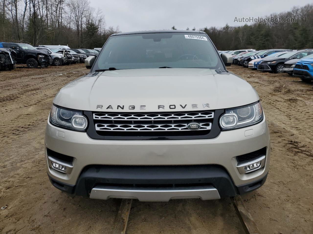 2014 Land Rover Range Rover Sport Hse Серебряный vin: SALWR2WFXEA365044