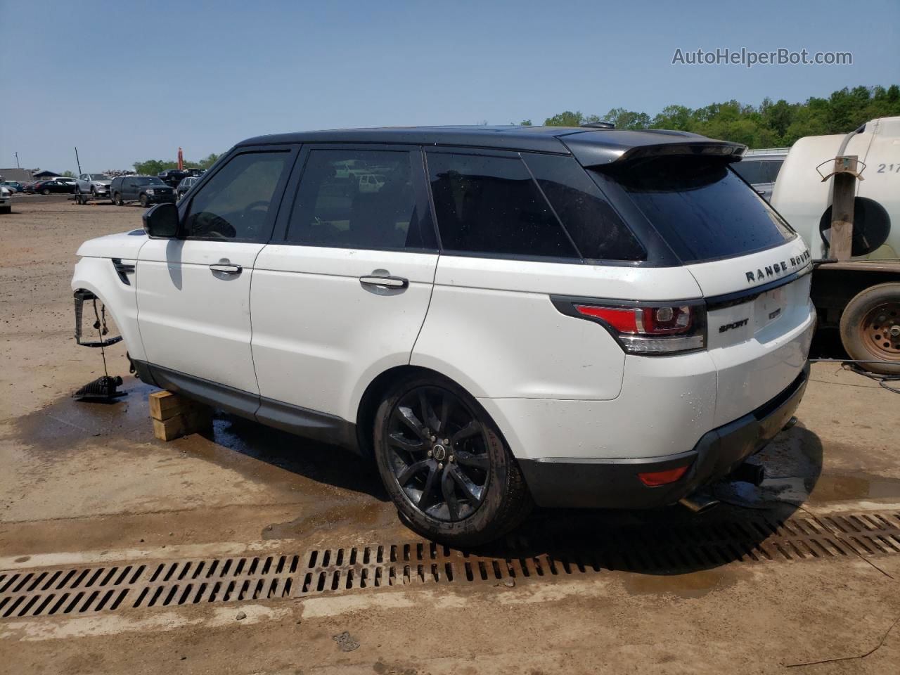 2014 Land Rover Range Rover Sport Hse White vin: SALWR2WFXEA374455