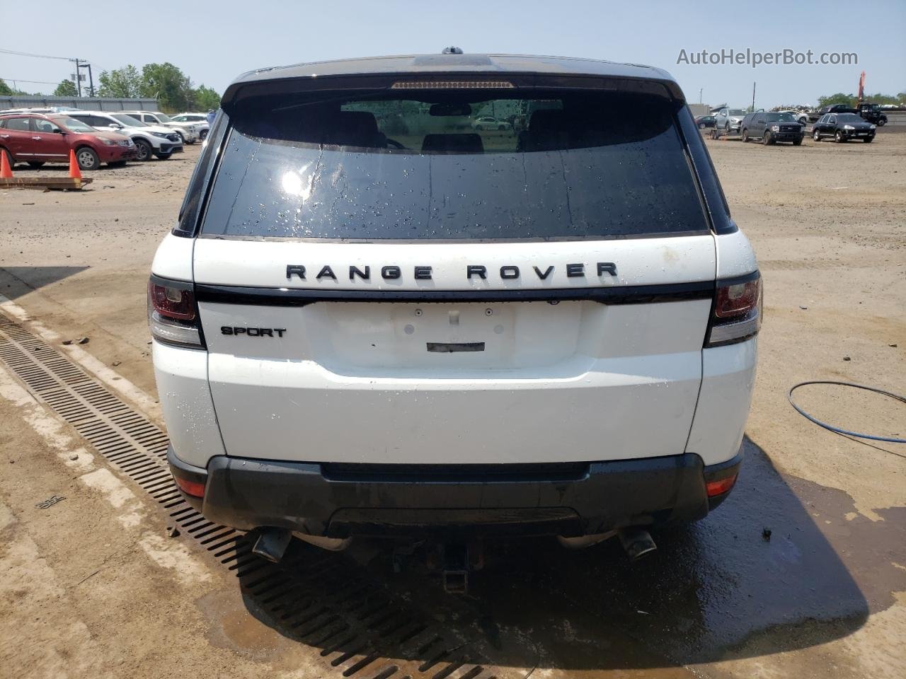 2014 Land Rover Range Rover Sport Hse Белый vin: SALWR2WFXEA374455
