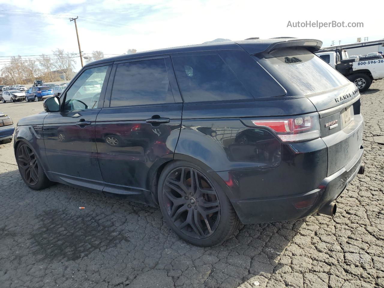 2014 Land Rover Range Rover Sport Autobiography Черный vin: SALWV2EF0EA326119