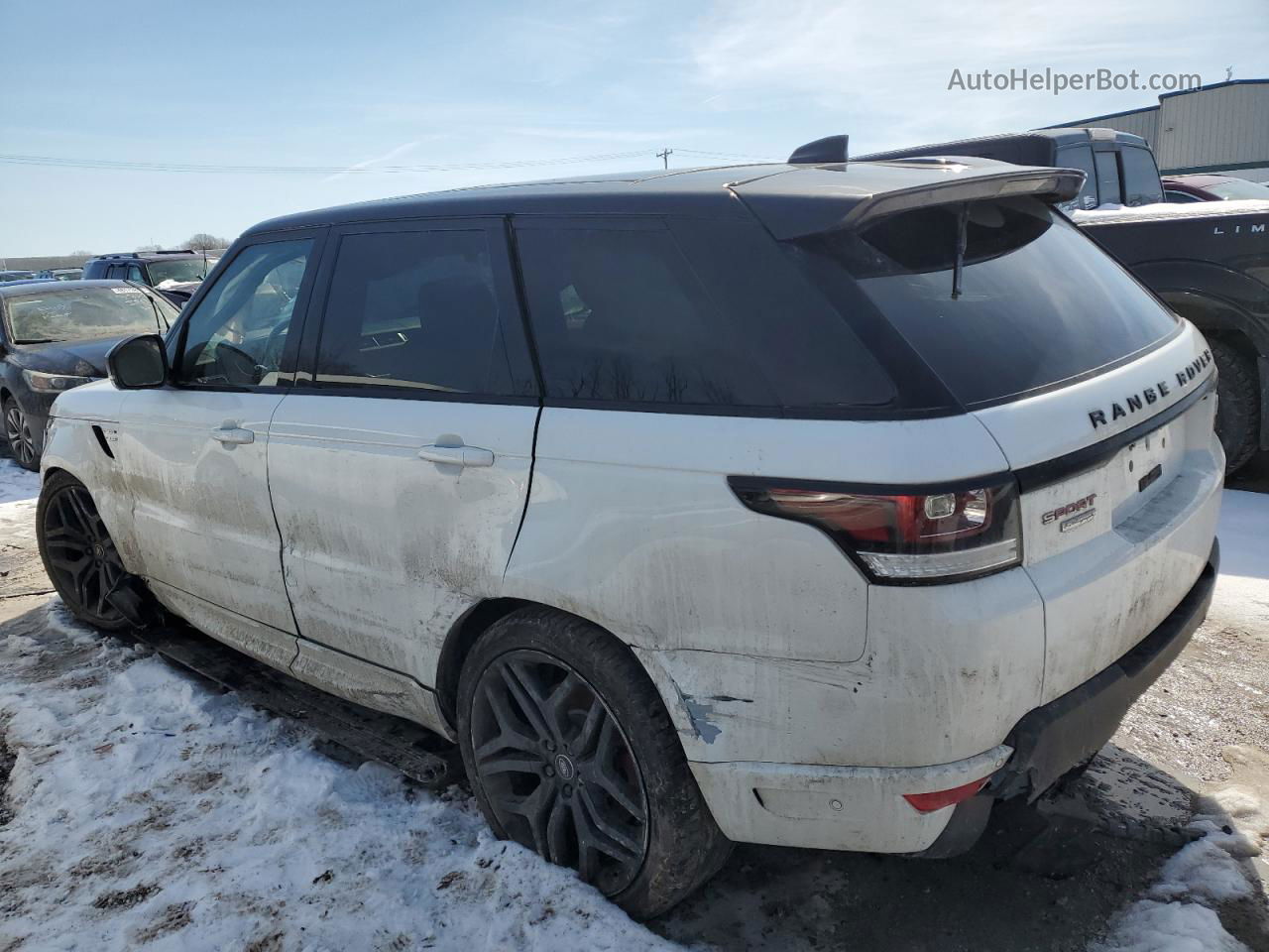 2017 Land Rover Range Rover Sport Autobiography Белый vin: SALWV2FE0HA146861