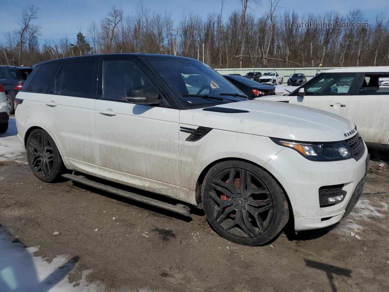 2017 Land Rover Range Rover Sport Autobiography Белый vin: SALWV2FE0HA146861