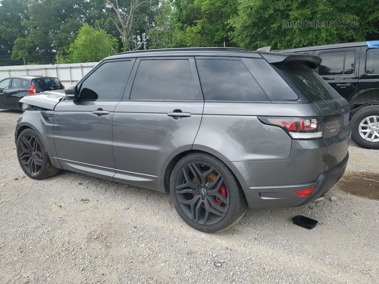 2017 Land Rover Range Rover Sport Autobiography Gray vin: SALWV2FE3HA179272