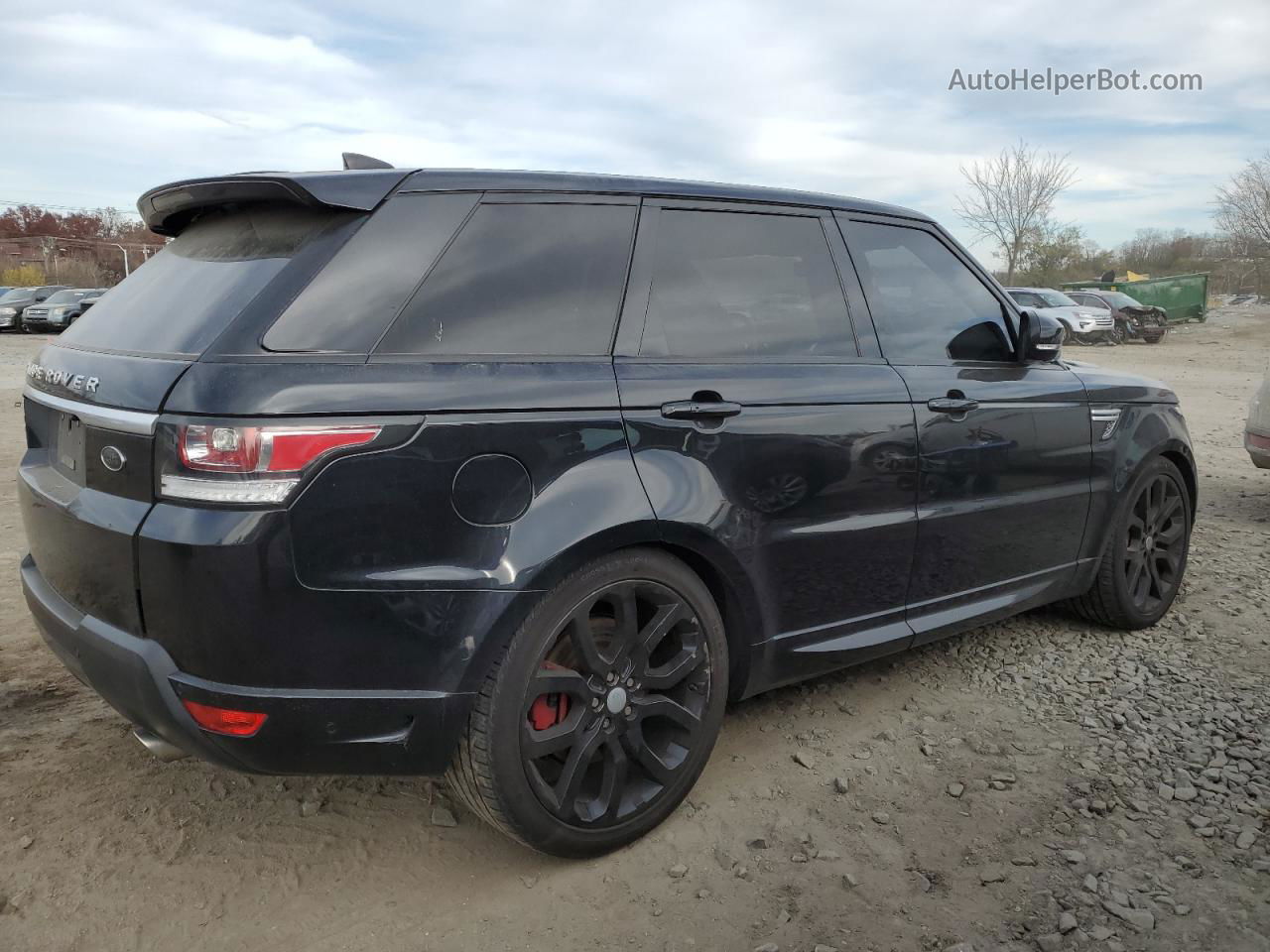 2017 Land Rover Range Rover Sport Autobiography Black vin: SALWV2FE7HA132097