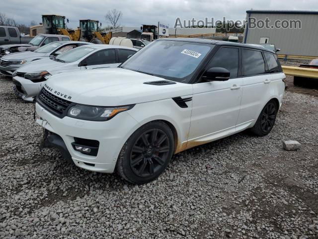 2017 Land Rover Range Rover Sport Autobiography White vin: SALWV2FE8HA142671