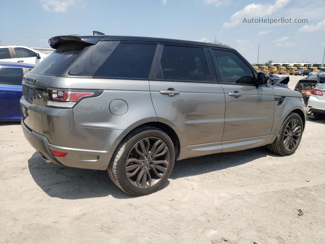 2017 Land Rover Range Rover Sport Hse Dynamic Серый vin: SALWV2FV2HA159305