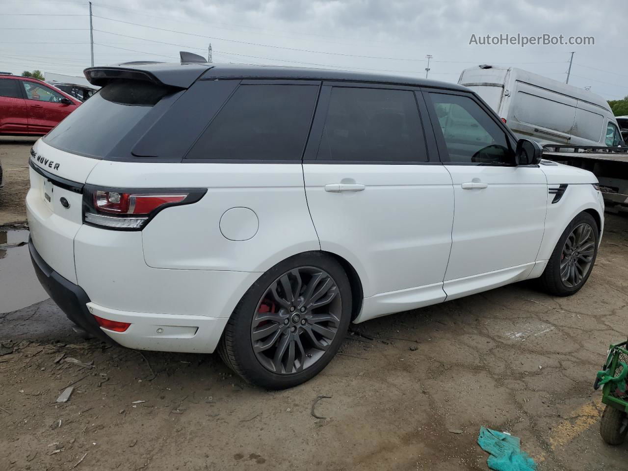 2017 Land Rover Range Rover Sport Hse Dynamic White vin: SALWV2FV2HA671002