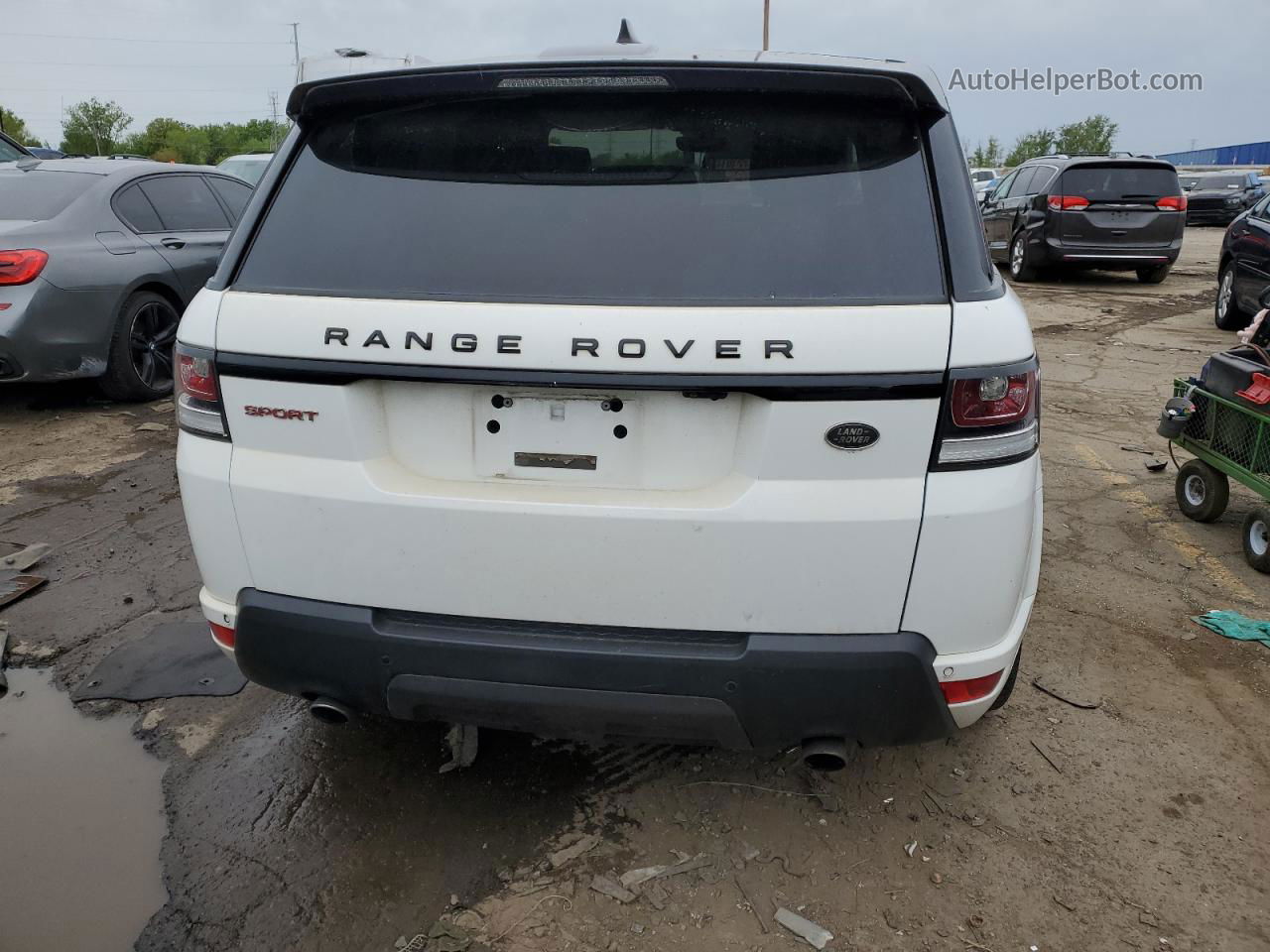 2017 Land Rover Range Rover Sport Hse Dynamic White vin: SALWV2FV2HA671002