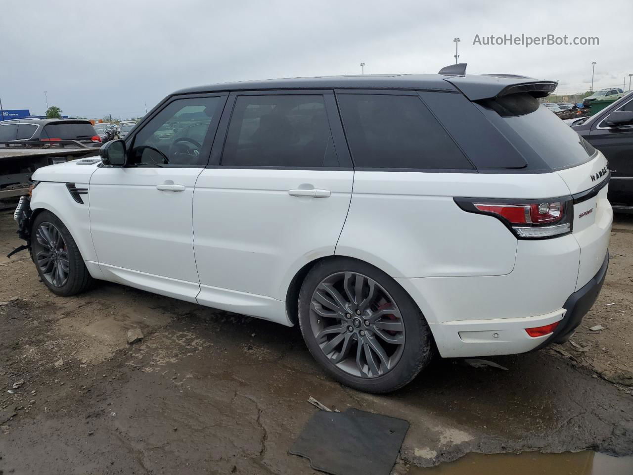 2017 Land Rover Range Rover Sport Hse Dynamic Белый vin: SALWV2FV2HA671002