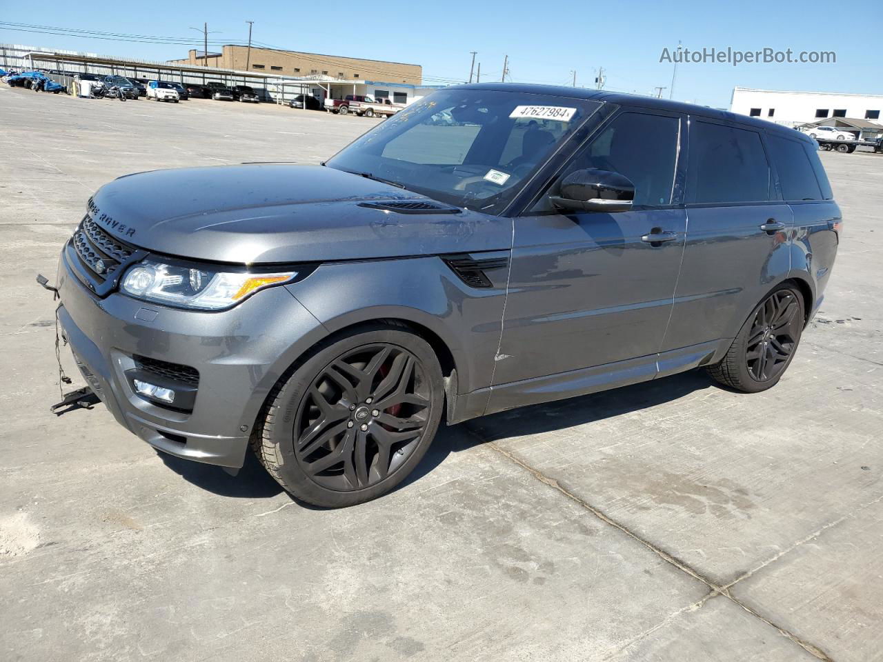 2017 Land Rover Range Rover Sport Hse Dynamic Gray vin: SALWV2FV5HA683595