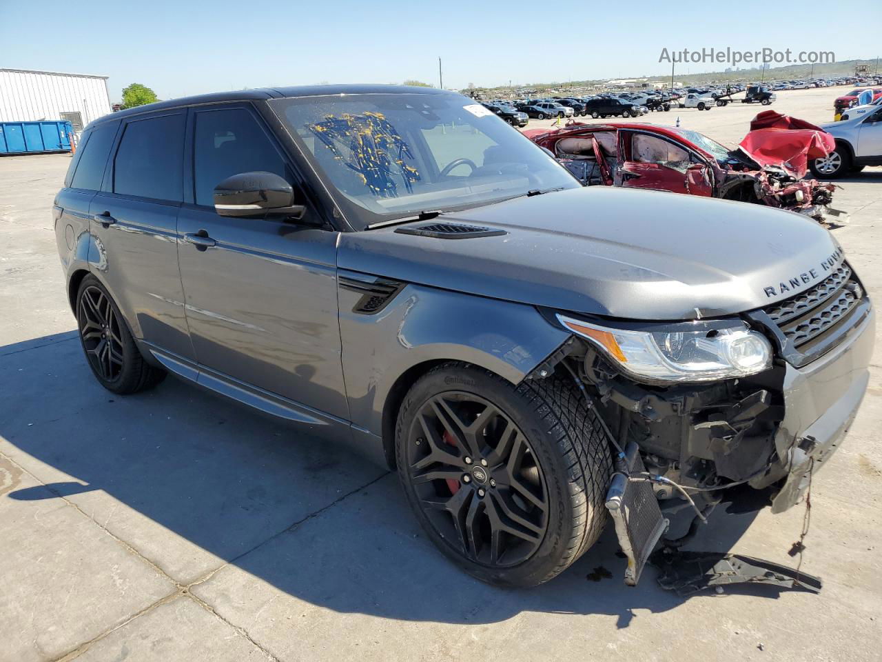 2017 Land Rover Range Rover Sport Hse Dynamic Gray vin: SALWV2FV5HA683595