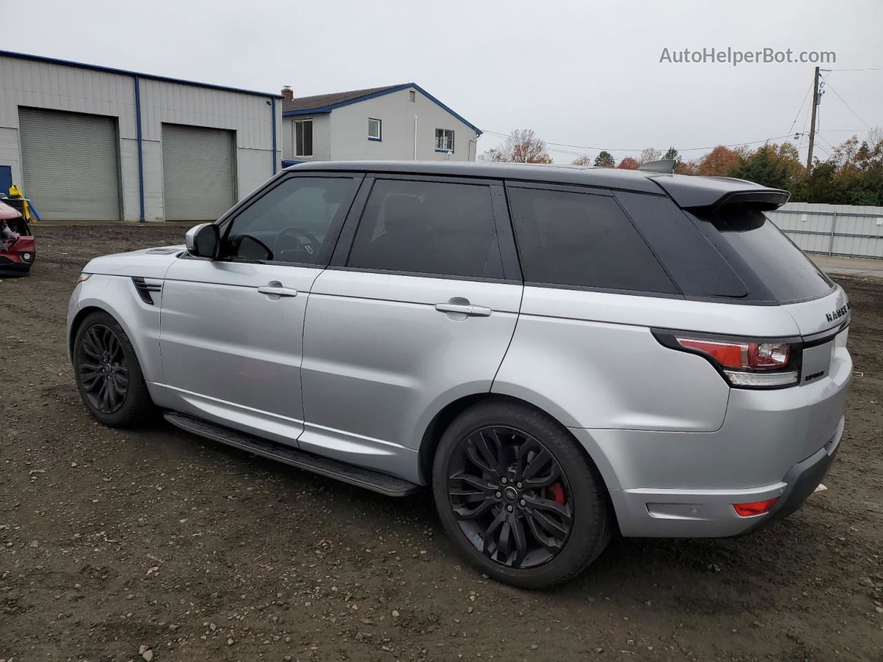 2017 Land Rover Range Rover Sport Hse Dynamic Silver vin: SALWV2FV6HA141129