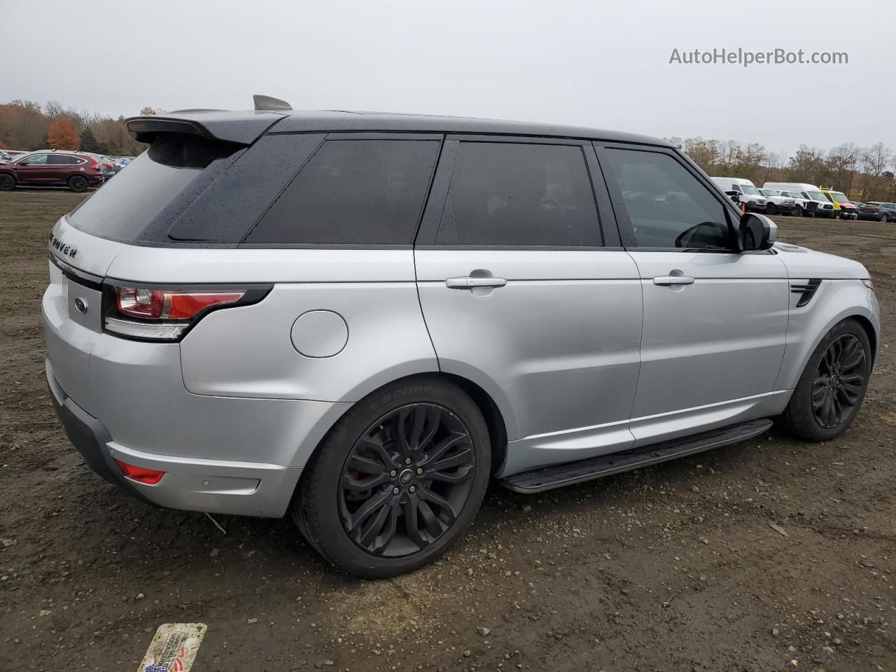 2017 Land Rover Range Rover Sport Hse Dynamic Серебряный vin: SALWV2FV6HA141129