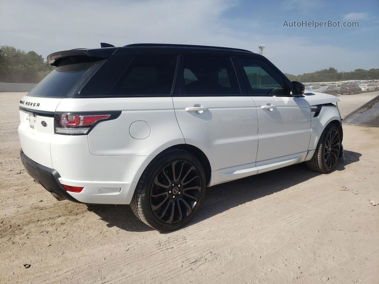 2017 Land Rover Range Rover Sport Hse Dynamic White vin: SALWV2FV8HA151189