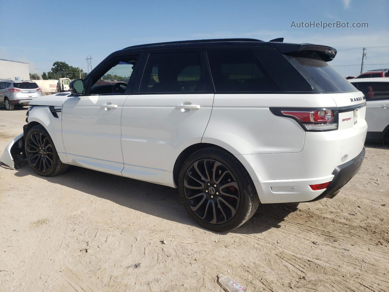 2017 Land Rover Range Rover Sport Hse Dynamic White vin: SALWV2FV8HA151189