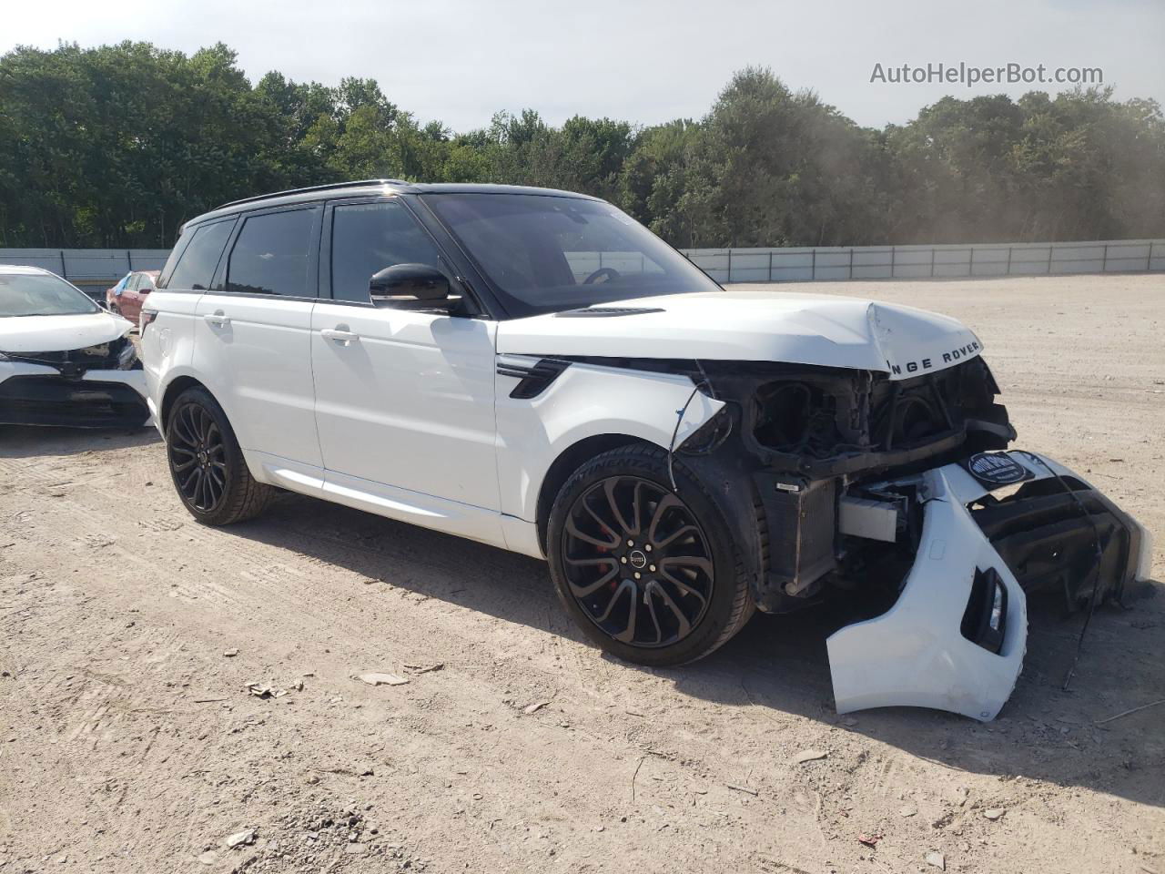 2017 Land Rover Range Rover Sport Hse Dynamic White vin: SALWV2FV8HA151189