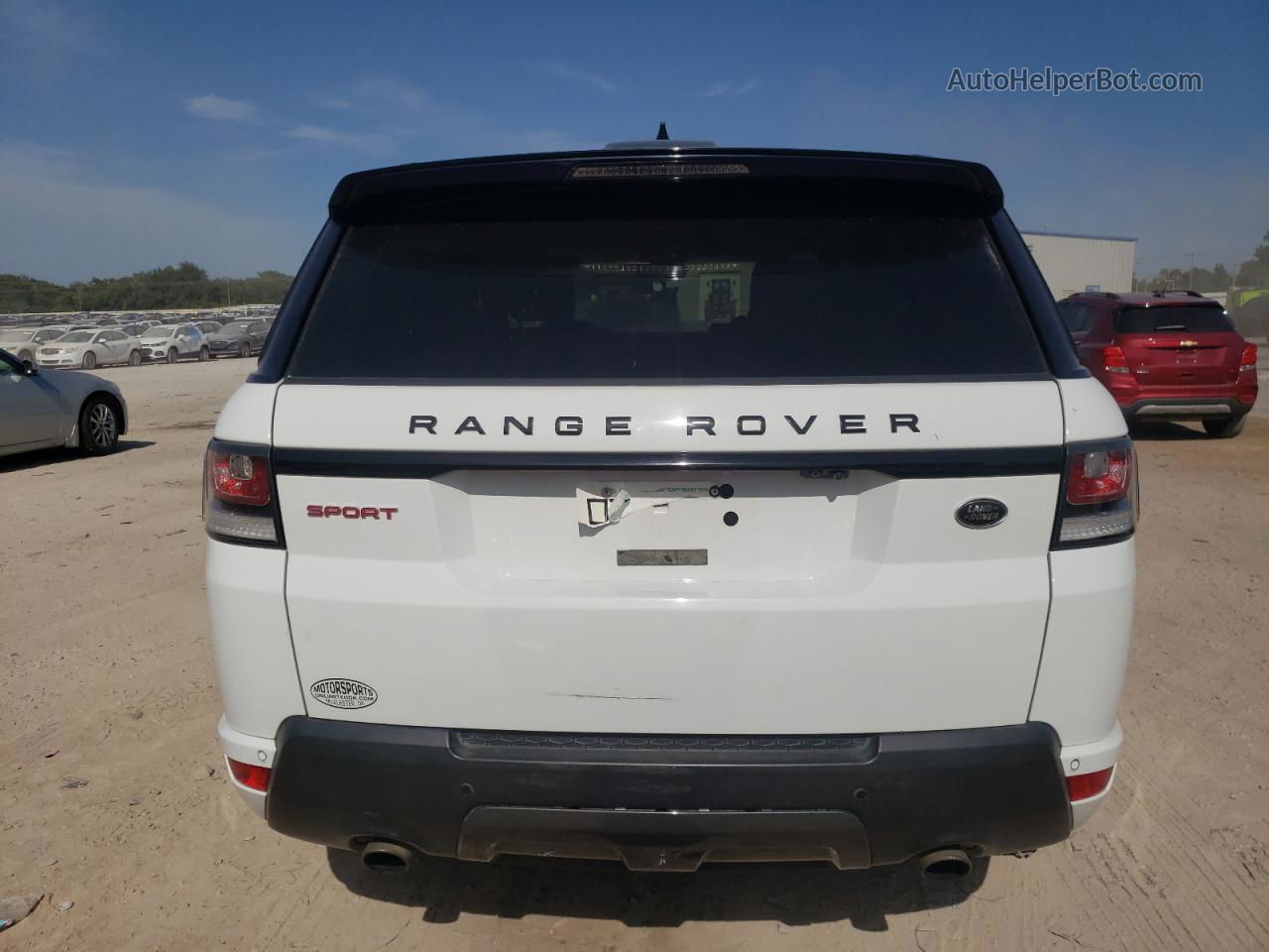 2017 Land Rover Range Rover Sport Hse Dynamic White vin: SALWV2FV8HA151189