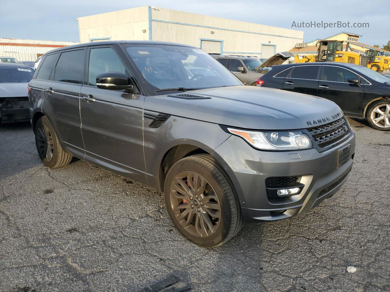 2017 Land Rover Range Rover Sport Hse Dynamic Gray vin: SALWV2FV8HA151905