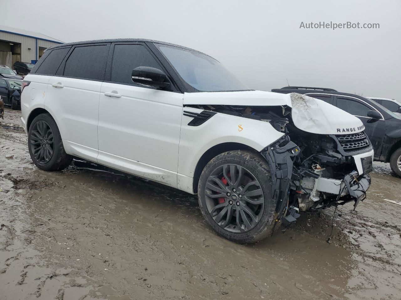 2017 Land Rover Range Rover Sport Hse Dynamic White vin: SALWV2FV9HA178577