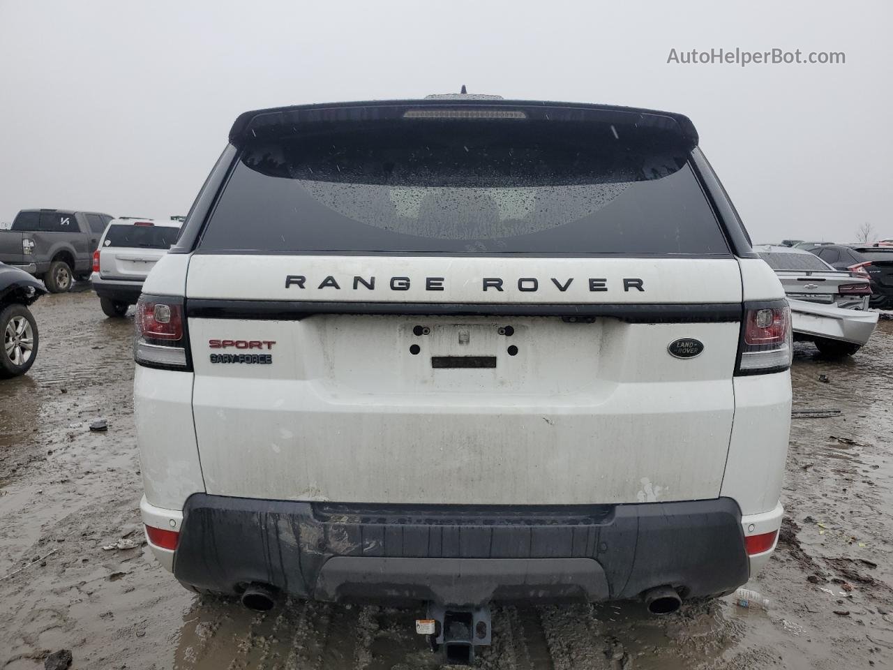 2017 Land Rover Range Rover Sport Hse Dynamic White vin: SALWV2FV9HA178577
