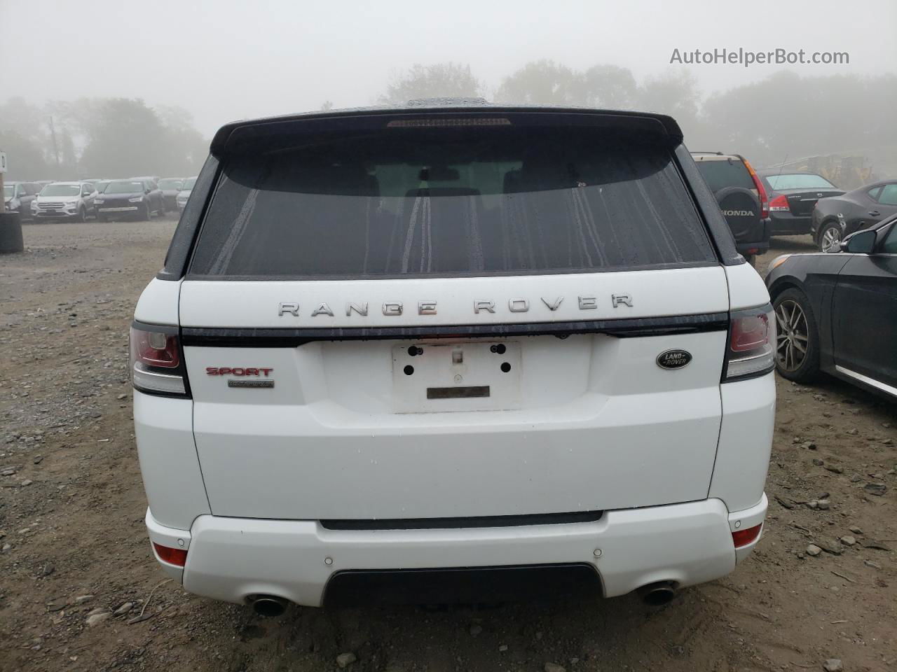 2014 Land Rover Range Rover Sport Autobiography White vin: SALWV2TF1EA359438