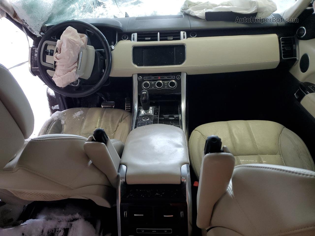2015 Land Rover Range Rover Sport Autobiography Белый vin: SALWV2TF2FA615748