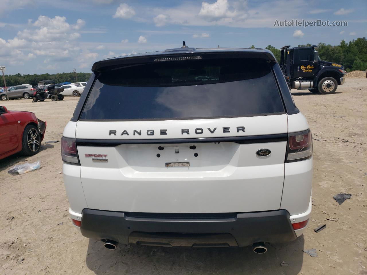 2015 Land Rover Range Rover Sport Autobiography Белый vin: SALWV2TF9FA538912