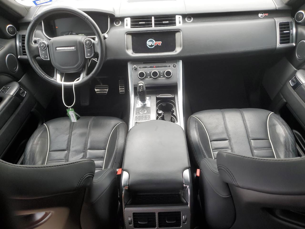 2017 Land Rover Range Rover Sport Svr Черный vin: SALWZ2FE5HA150974