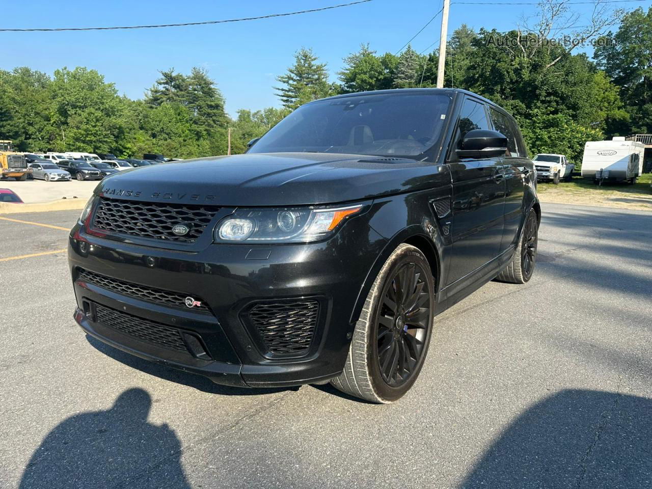 2017 Land Rover Range Rover Sport Svr Black vin: SALWZ2FE9HA156910