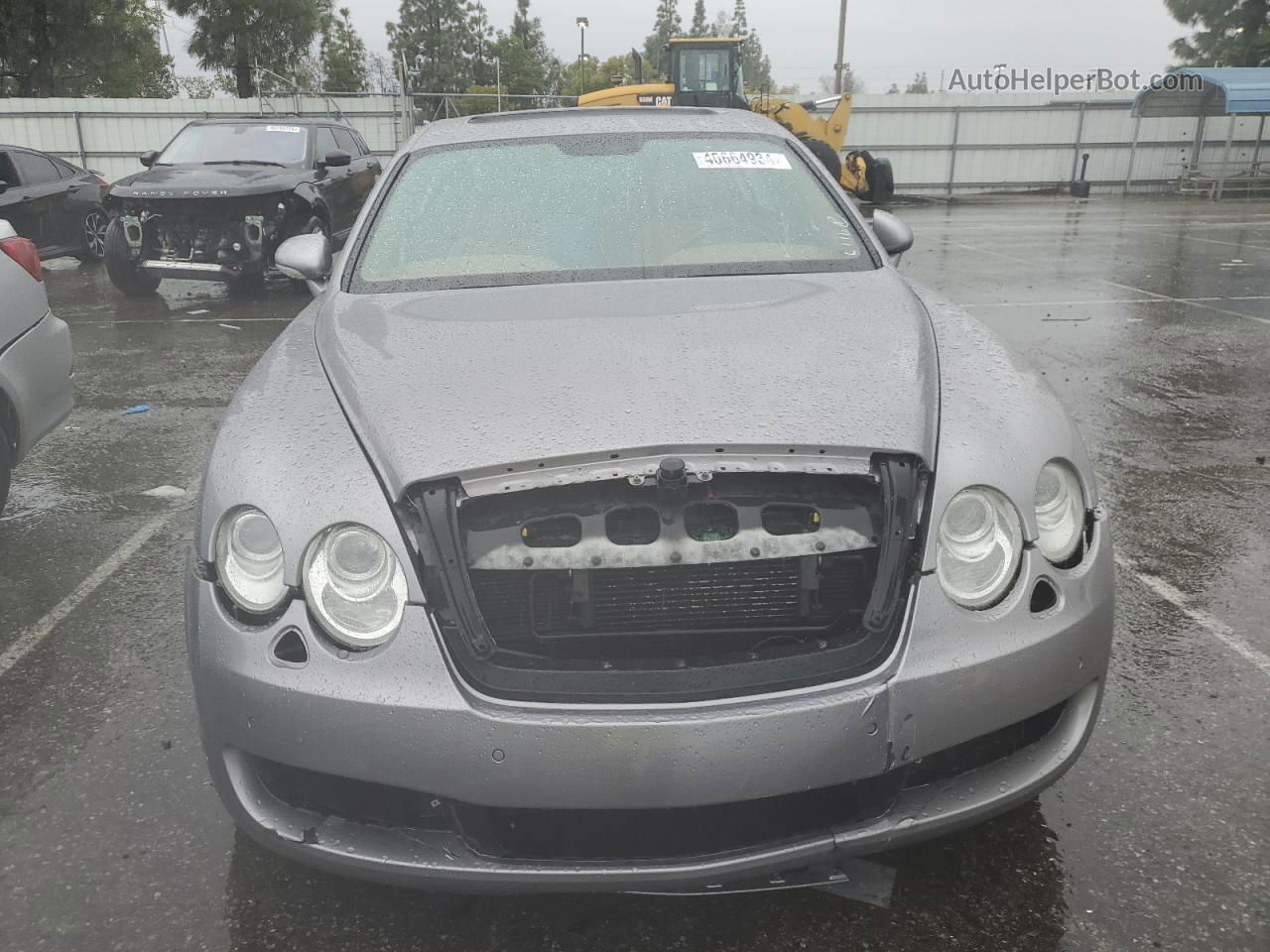 2007 Bentley Continental Flying Spur Silver vin: SCBBR93W078041004