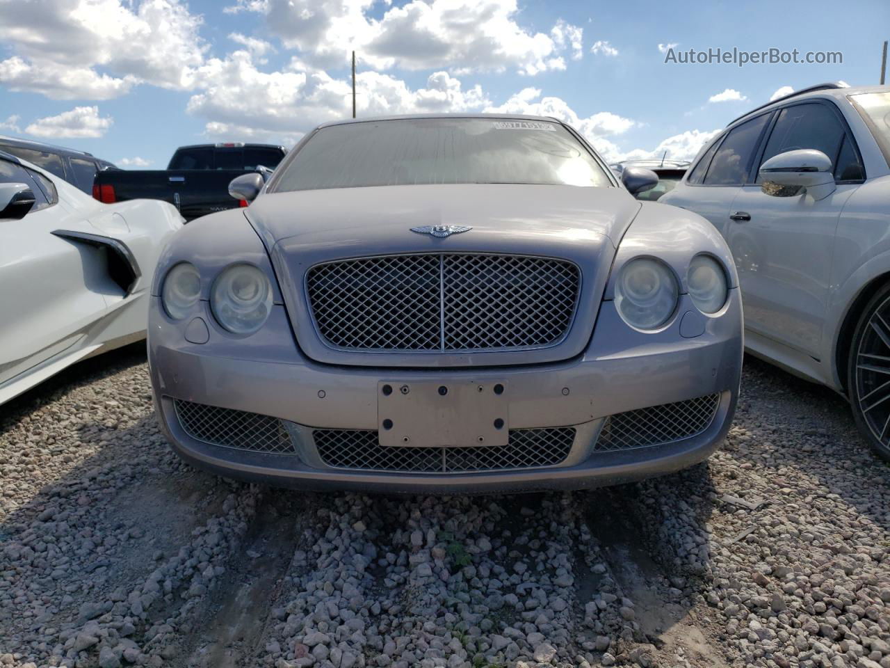 2007 Bentley Continental Flying Spur Серебряный vin: SCBBR93W178041237