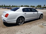 2007 Bentley Continental Flying Spur White vin: SCBBR93W37C050048