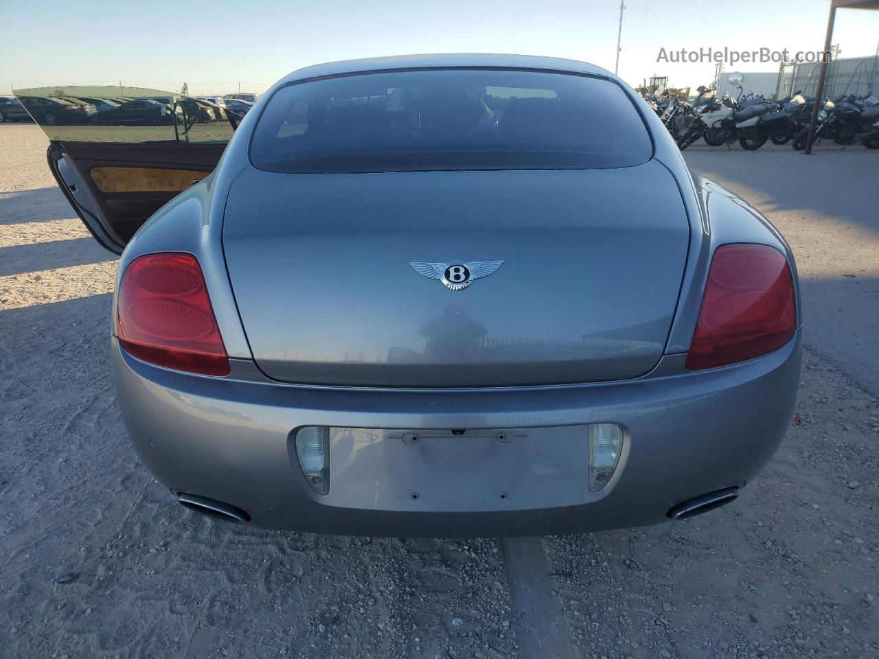 2007 Bentley Continental Gt Silver vin: SCBCR73W07C042871