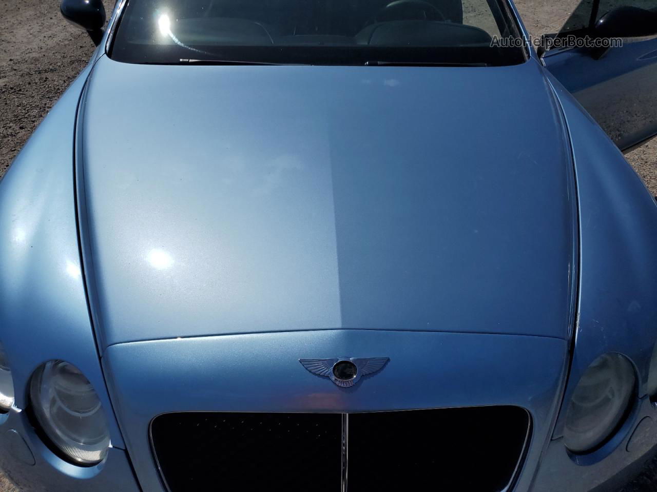 2007 Bentley Continental Gt Blue vin: SCBCR73W07C048878