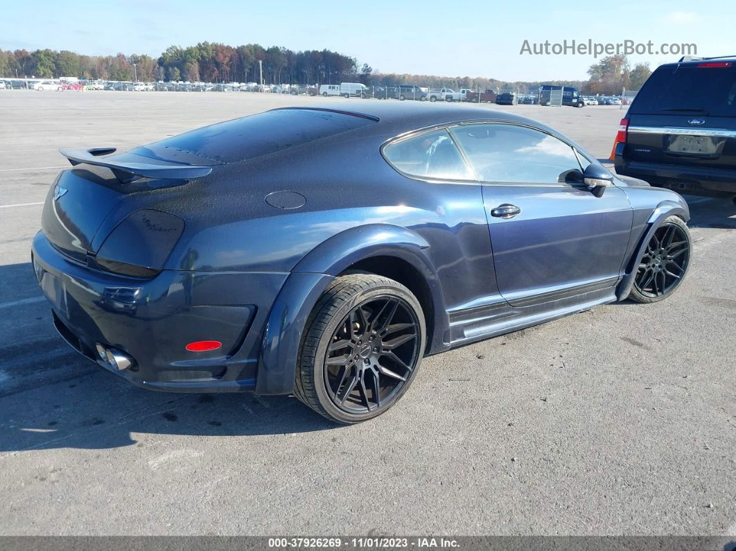 2007 Bentley Continental Gt Blue vin: SCBCR73W57C048259